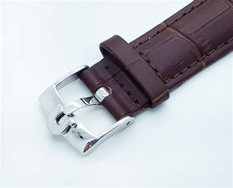 omega leather watch strap 18mm.